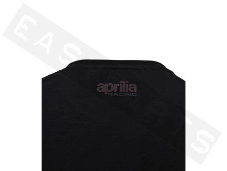 T-shirt APRILIA Racing Corporate Negro Hombre